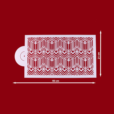 Cake Stencil Design #39 - ViaCheff.com
